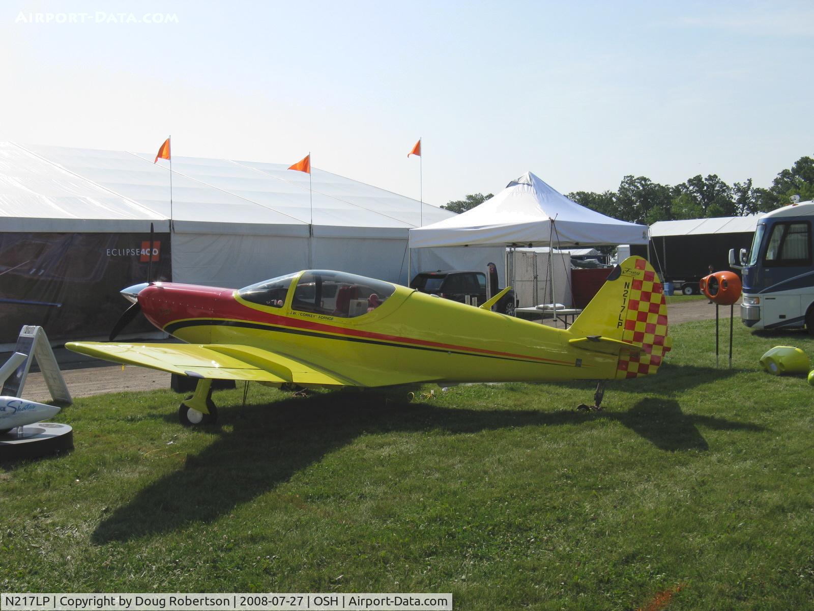 N217LP, 1946 Globe GC-1B Swift C/N 310, 1946 Globe GC-1B modified as LoPresti FURY, Lycoming IO-360 A&C 200 Hp, Exhibition flown by Corkey Fornof