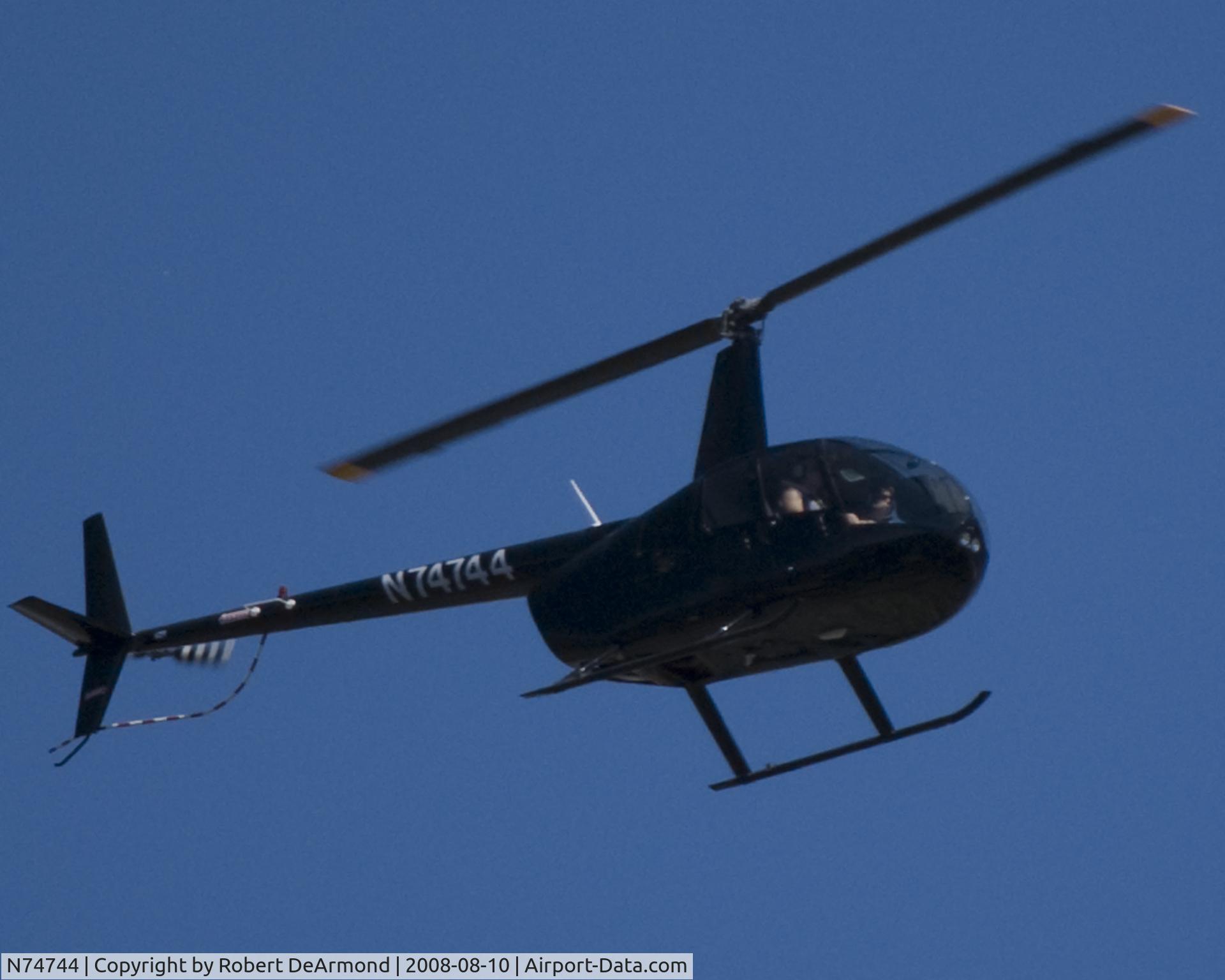 N74744, 2005 Robinson R44 II C/N 10900, Photo taken over Temecula, California