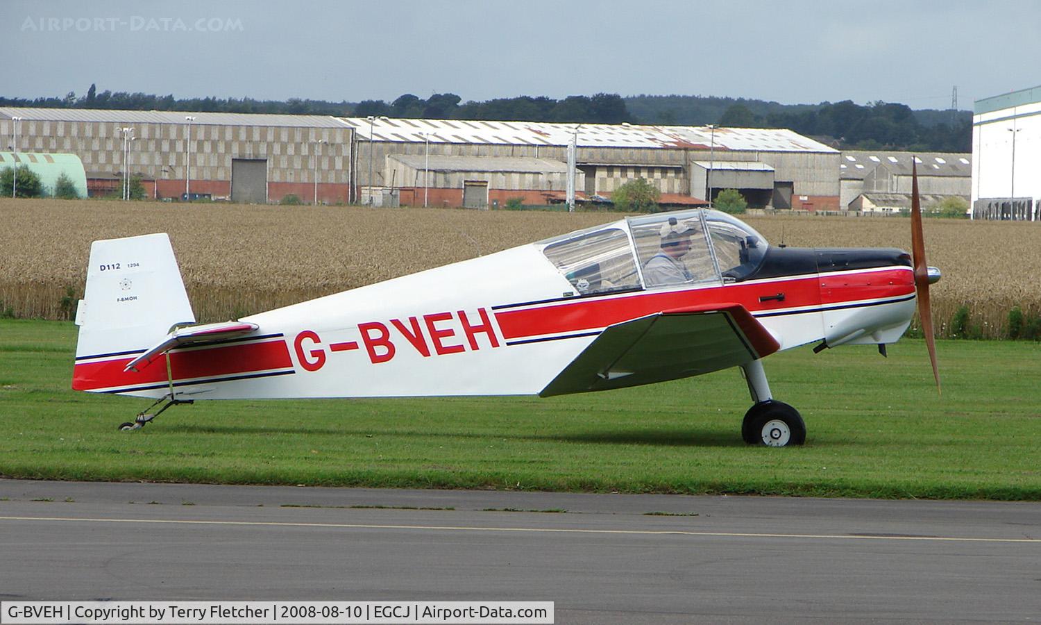 G-BVEH, 1964 Jodel D-112 C/N 1294, Visitor to the 2008 LAA Regional Fly-in at Sherburn