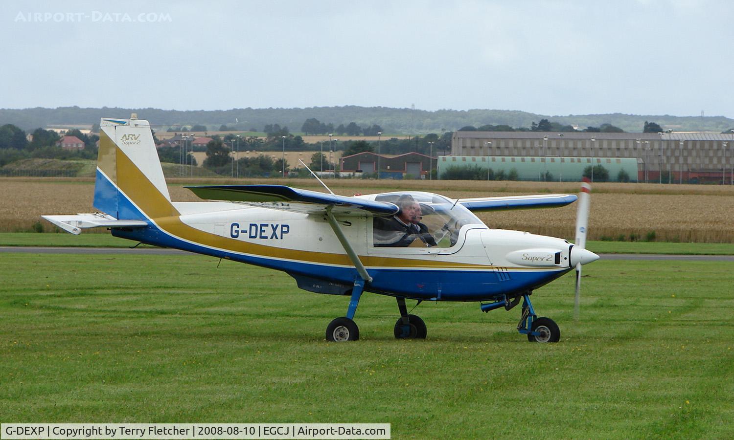 G-DEXP, 1986 ARV ARV1 Super 2 C/N PFA 152-11154, Visitor to the 2008 LAA Regional Fly-in at Sherburn