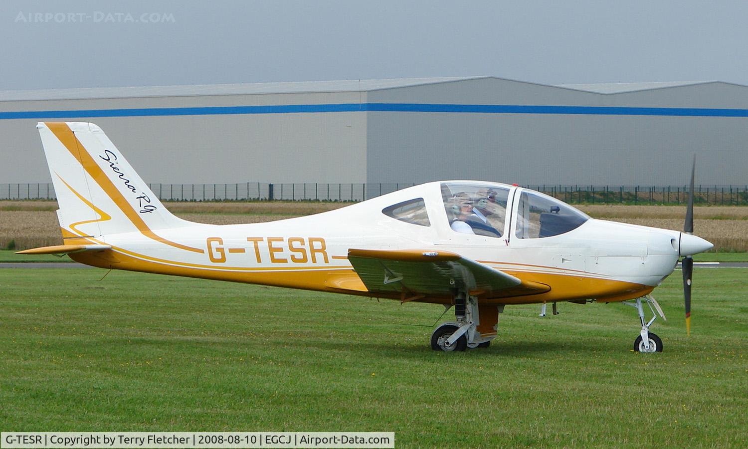 G-TESR, 2008 Tecnam P-2002RG Sierra C/N PFA 333A-14758, Visitor to the 2008 LAA Regional Fly-in at Sherburn
