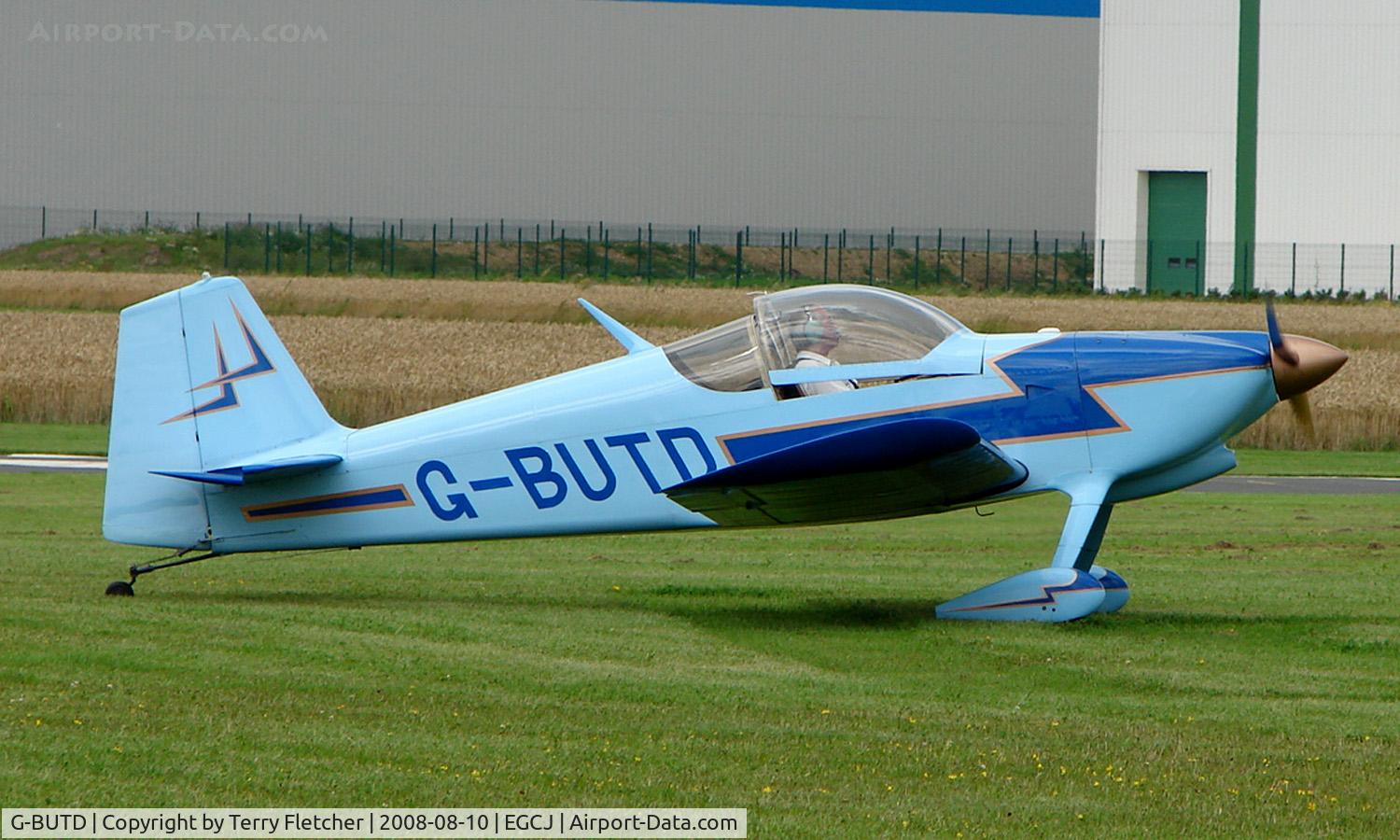 G-BUTD, 1993 Vans RV-6 C/N PFA 181-12152, Visitor to the 2008 LAA Regional Fly-in at Sherburn
