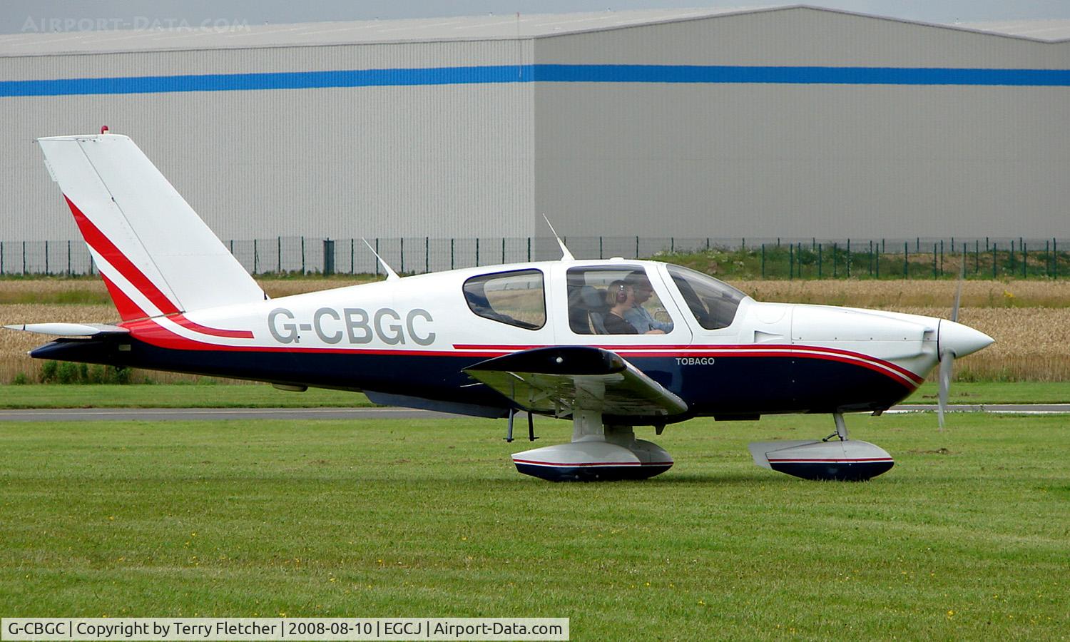 G-CBGC, 1993 Socata TB-10 Tobago C/N 1584, Visitor to the 2008 LAA Regional Fly-in at Sherburn