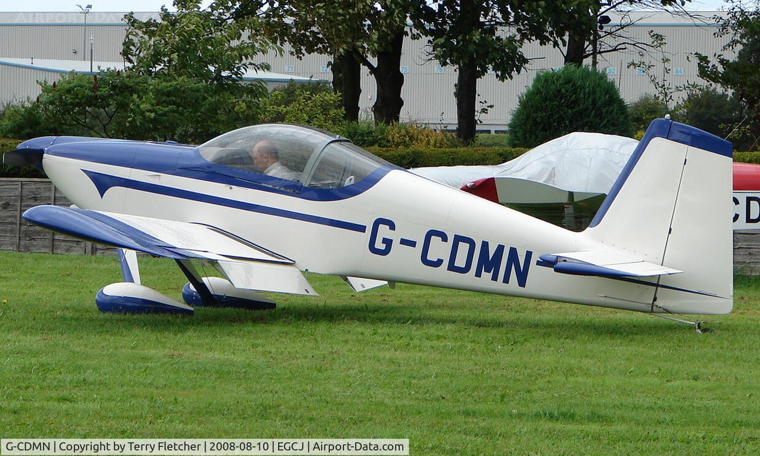 G-CDMN, 2007 Van's RV-9 C/N PFA 320-14108, Visitor to the 2008 LAA Regional Fly-in at Sherburn