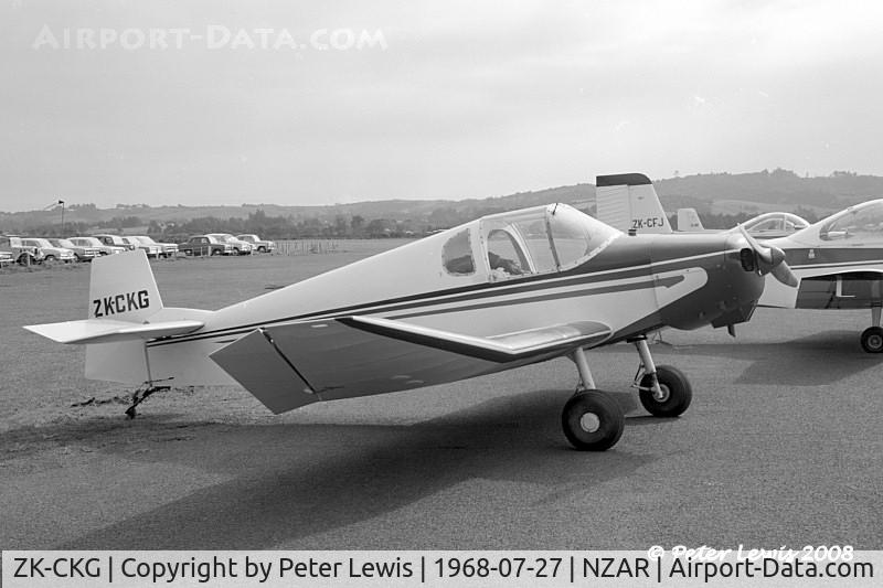 ZK-CKG, Jodel D-11 C/N F5138, Kevin E George & G C McKenzie, Kaikohe