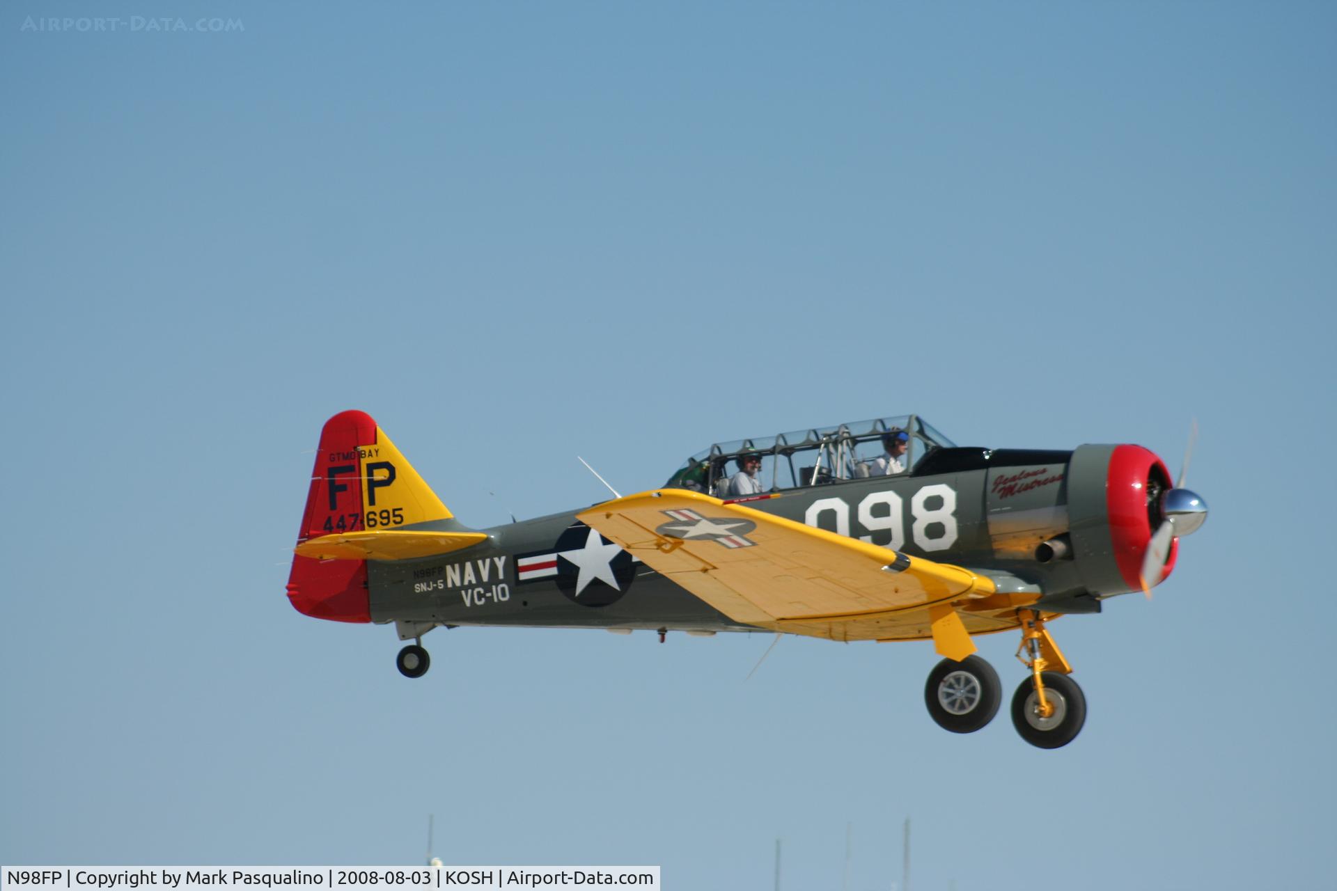 N98FP, 1944 North American AT-6G Texan C/N 7695, North American AT-6G