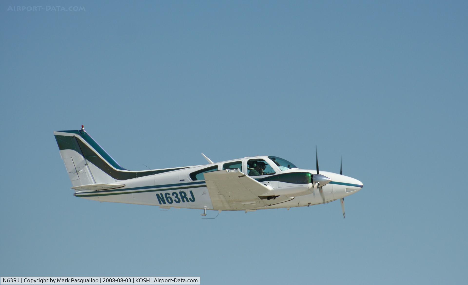 N63RJ, 1974 Beech 95-B55 Baron Baron C/N TC-1804, Beech B55