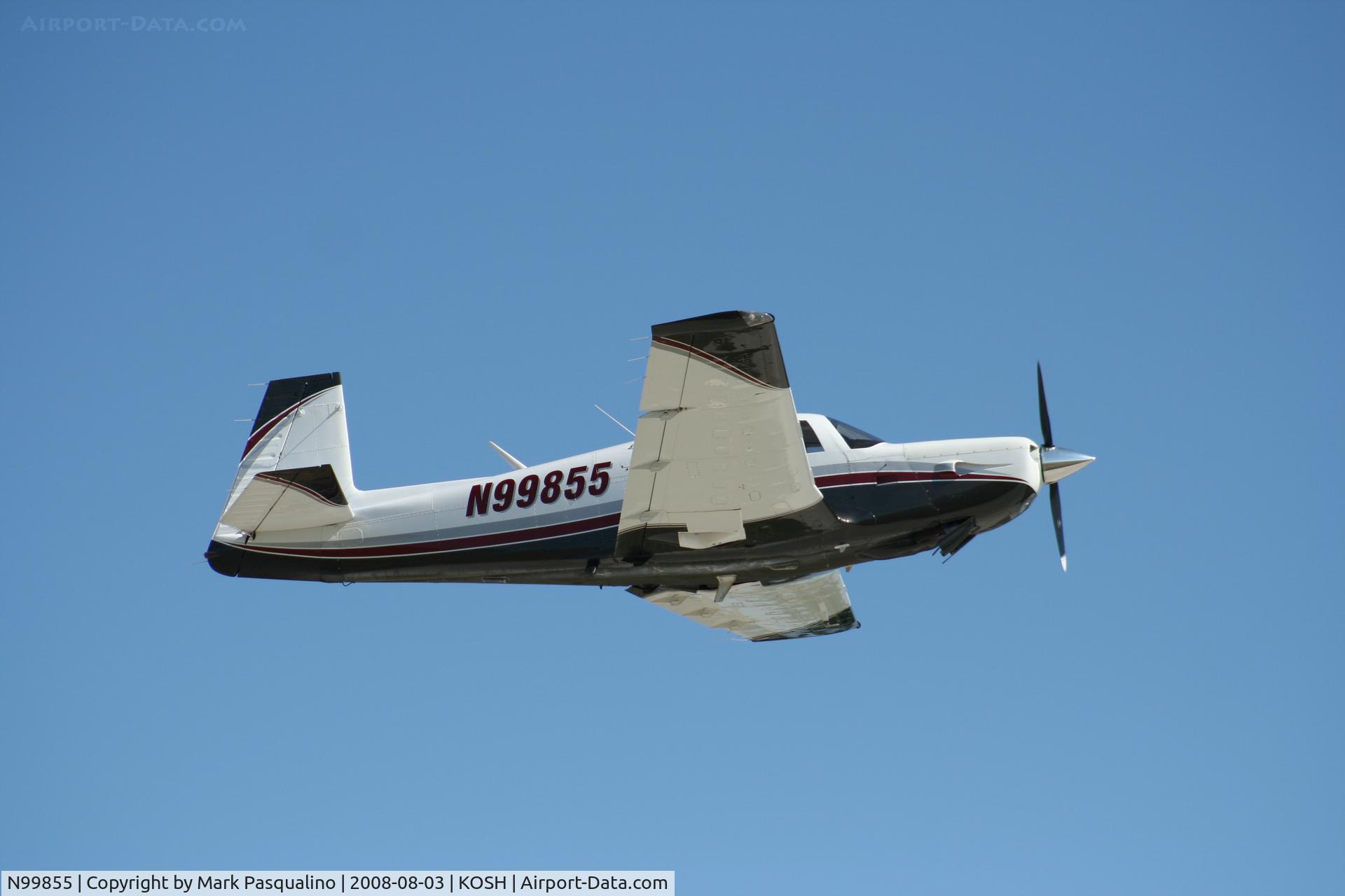 N99855, 1981 Mooney M20K C/N 25-0550, Mooney M20K