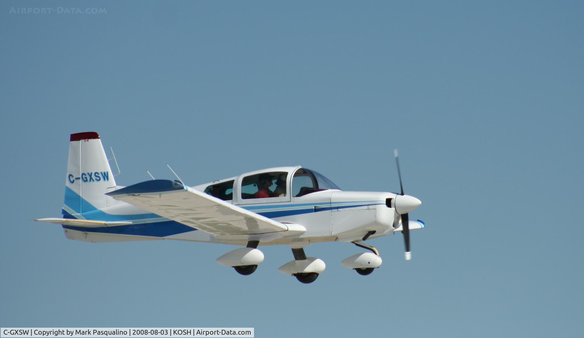 C-GXSW, 1972 American Aviation AA-5 Traveler C/N AA5-0087, AA-5