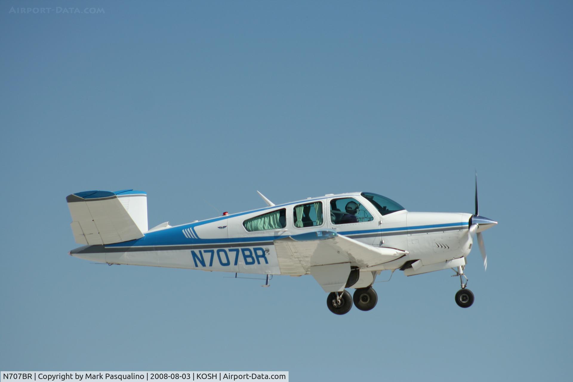 N707BR, 1966 Beech V35 Bonanza C/N D-8312, Beech V35