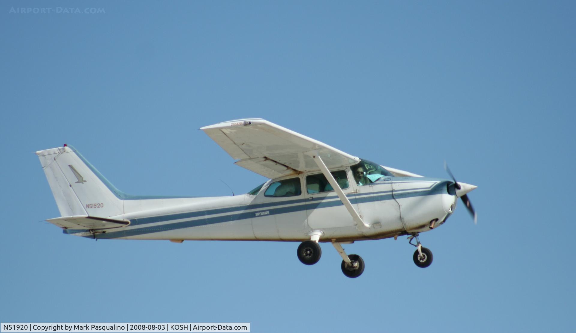 N51920, 1980 Cessna 172P C/N 17274377, Cessna 172