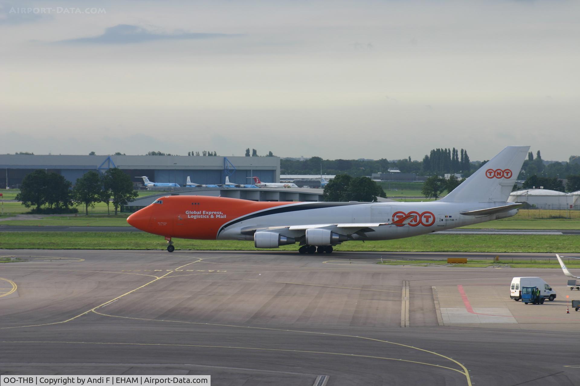 OO-THB, 2007 Boeing 747-4HAERF C/N 35234, 747-400