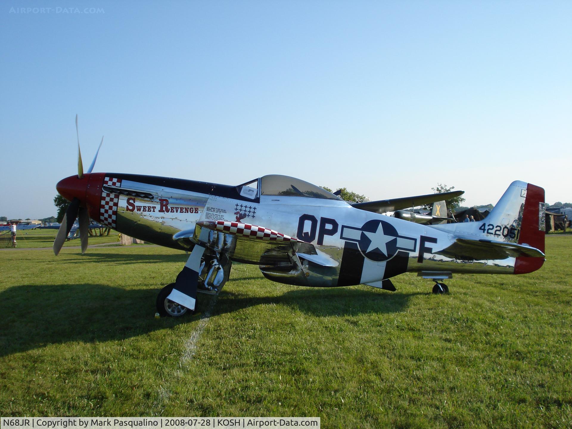 N68JR, 1944 North American P-51D Mustang C/N 44-72051, North American P-51D