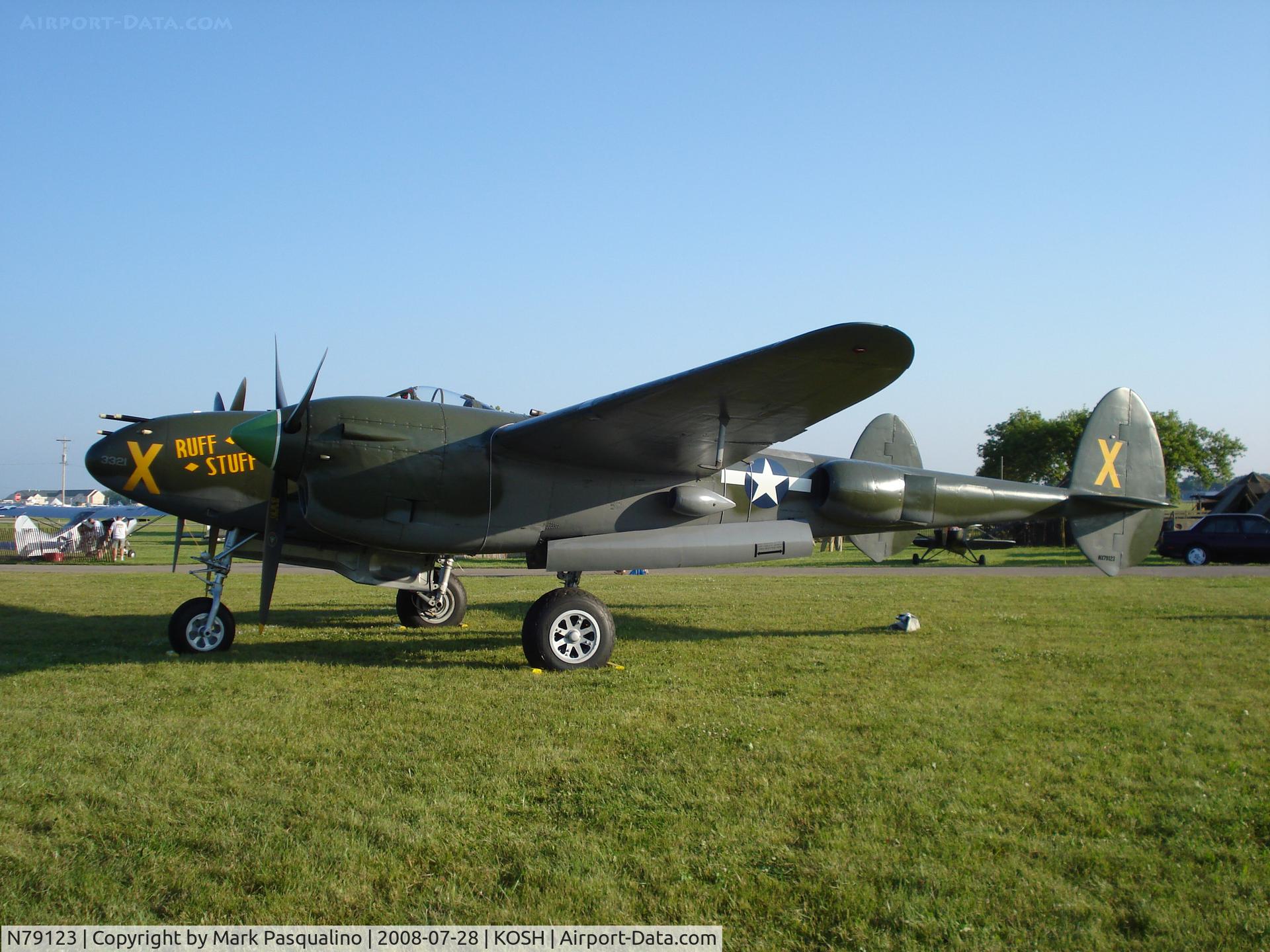 N79123, 1945 Lockheed P-38L-5 Lightning C/N 422-8235, Lockheed P-38L