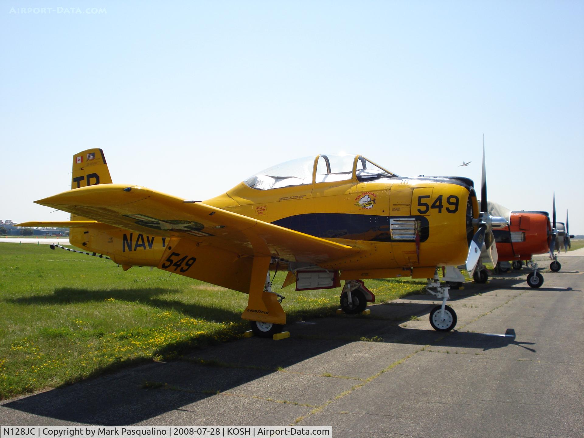 N128JC, 1956 North American T-28C Trojan C/N 226-126 (140549), North American T-28C