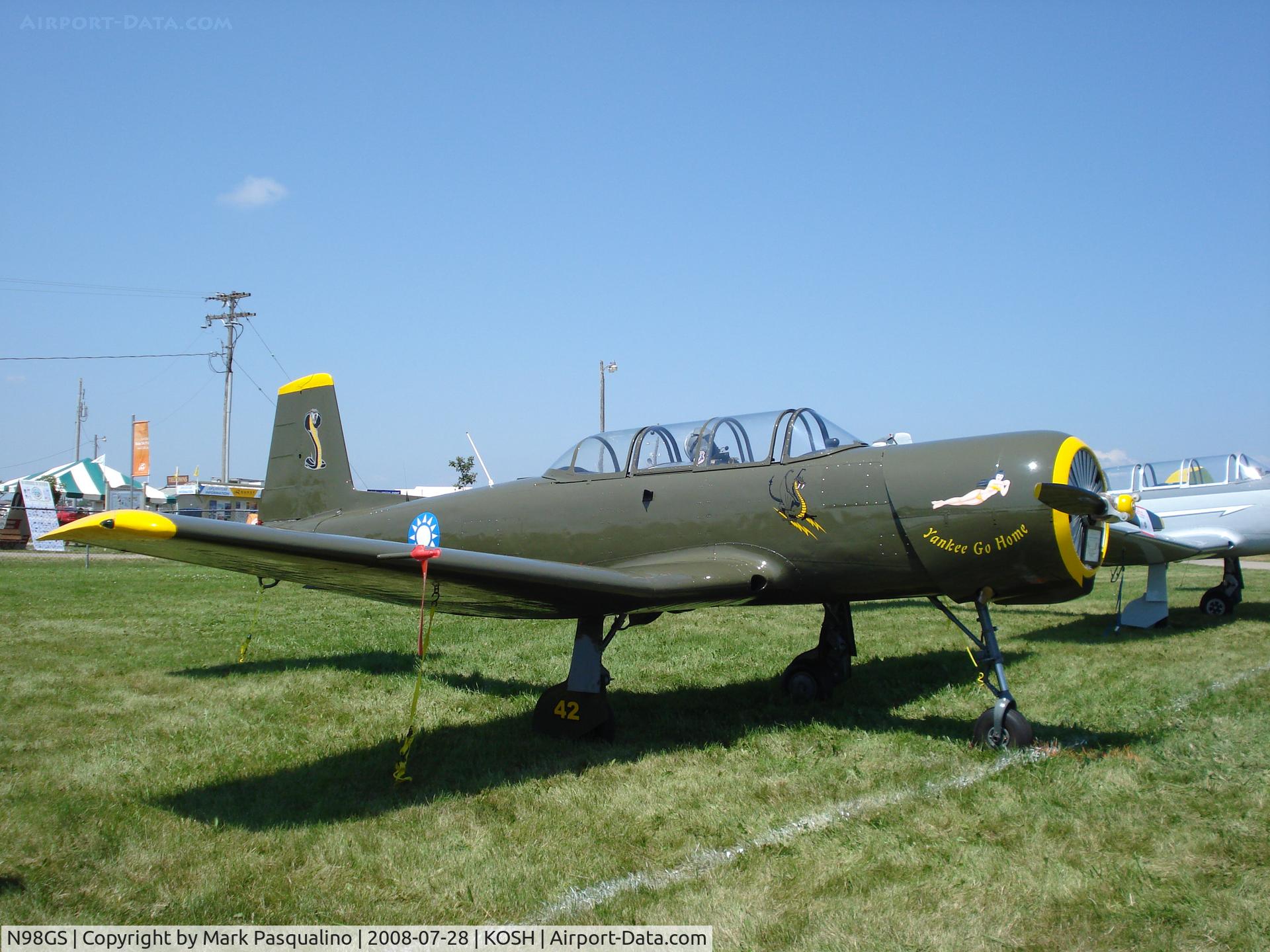N98GS, 1976 Nanchang CJ-6A C/N 2751242, Nanchang CJ-6