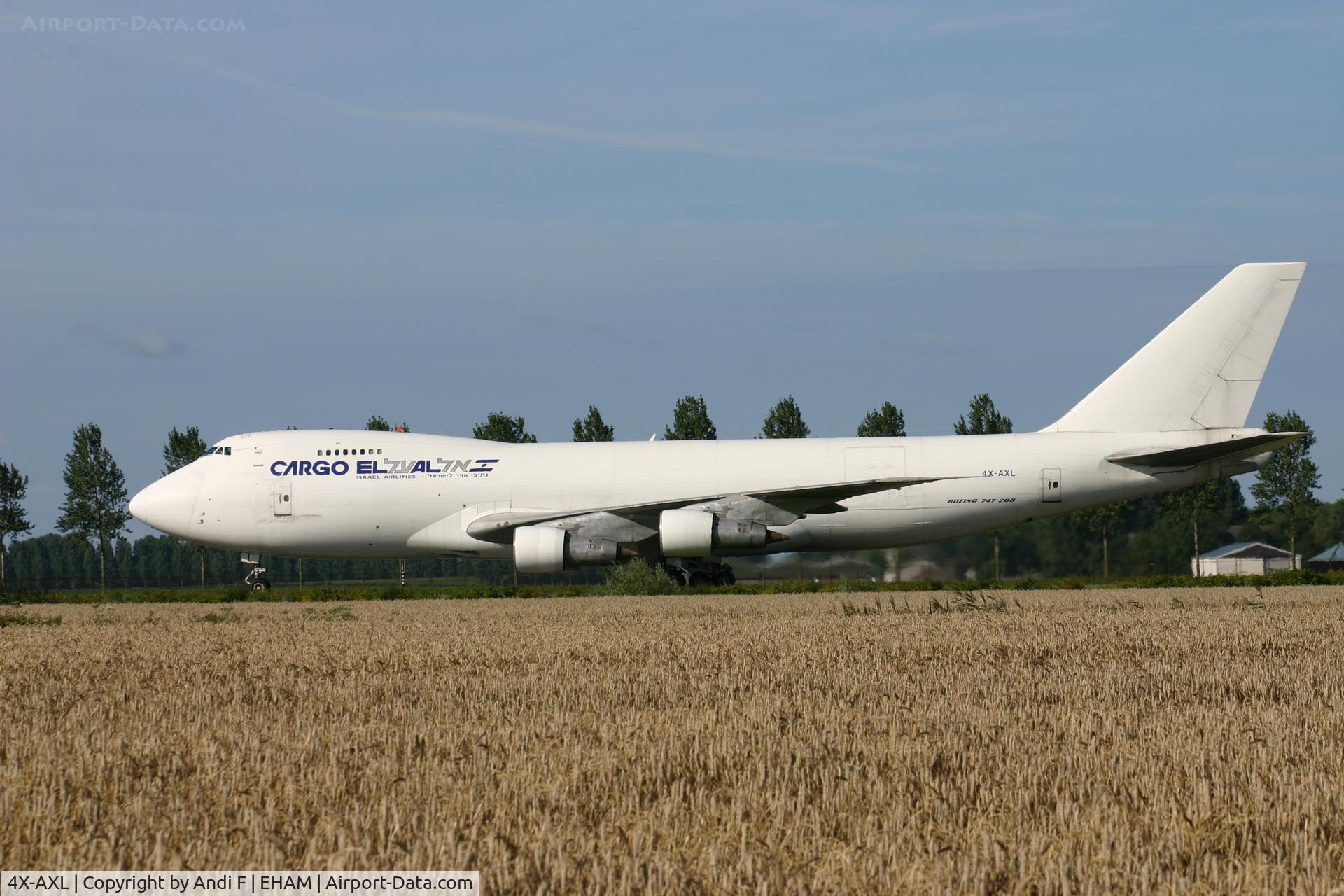 4X-AXL, Boeing 747-245F C/N 22150, 747-200 Cargo
