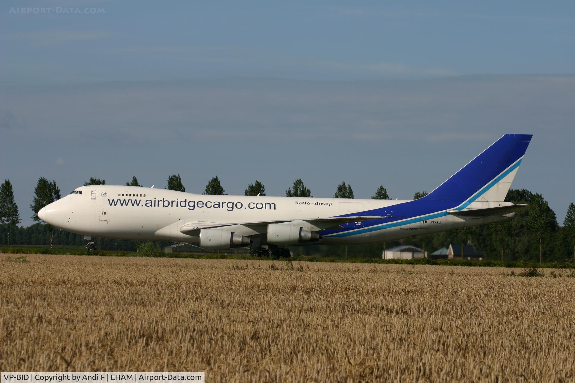VP-BID, 1985 Boeing 747-281F/SCD C/N 23139, Cargo
