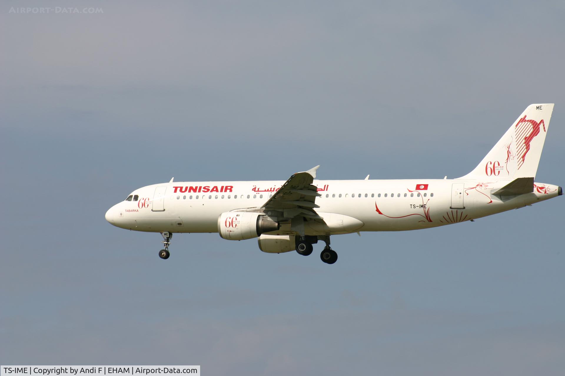 TS-IME, 1990 Airbus A320-211 C/N 123, nice