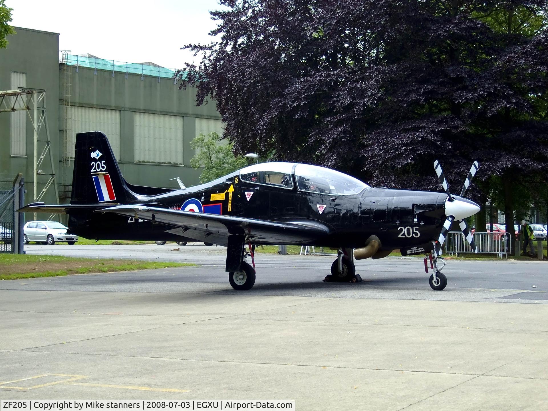 ZF205, 1989 Short S-312 Tucano T1 C/N S030/T30, Tucano T.1 from 72(R)Sqn