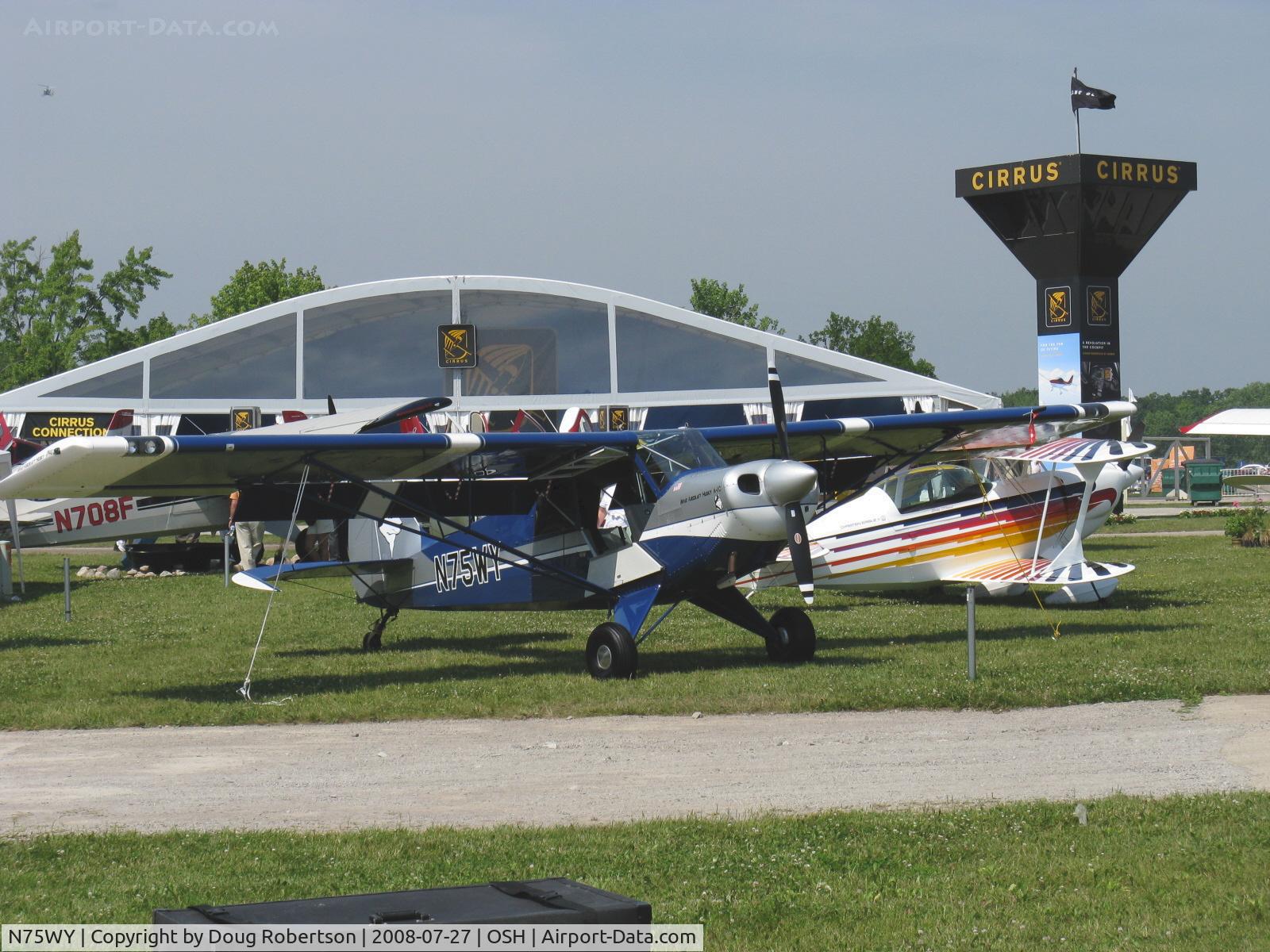 N75WY, 2008 Aviat A-1C Husky C/N 3013, 2008 Aviat A-1C HUSKY, Lycoming O-360-A1P 180 Hp