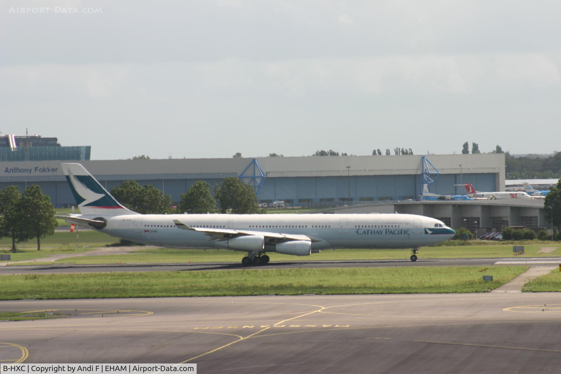 B-HXC, Airbus A340-313 C/N 142, nice