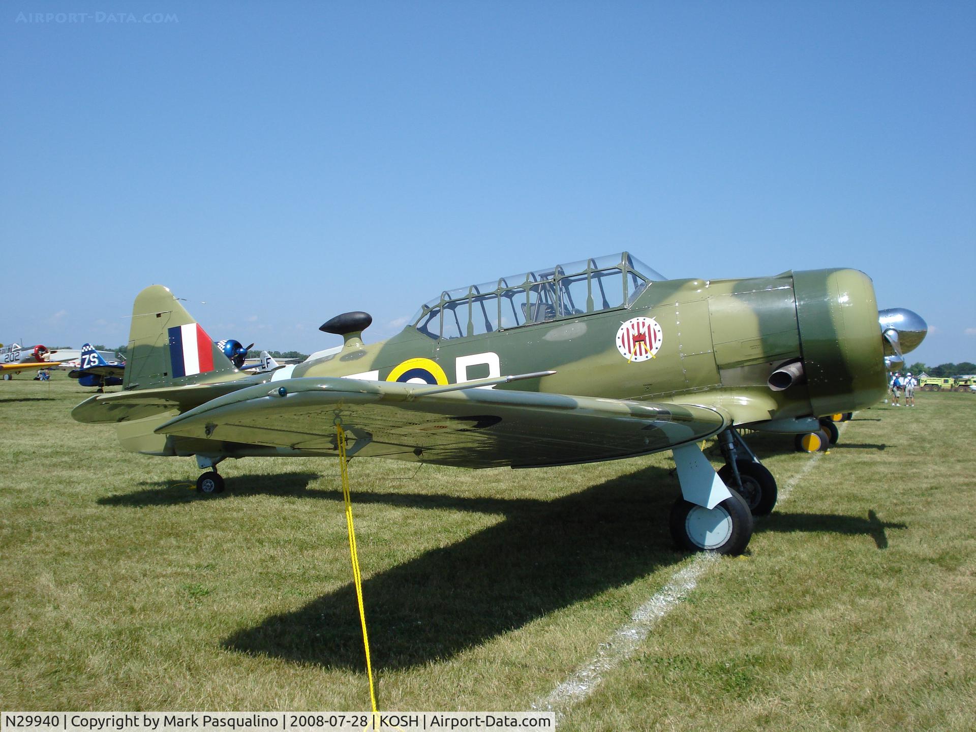 N29940, 1944 North American AT-6D Texan C/N 84991, North American AT-6D