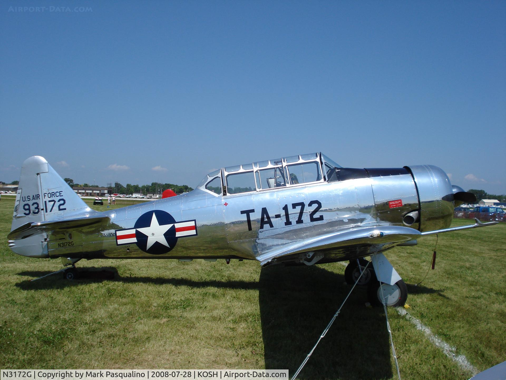 N3172G, 1949 North American T-6G Texan C/N 168-276, North American T-6G