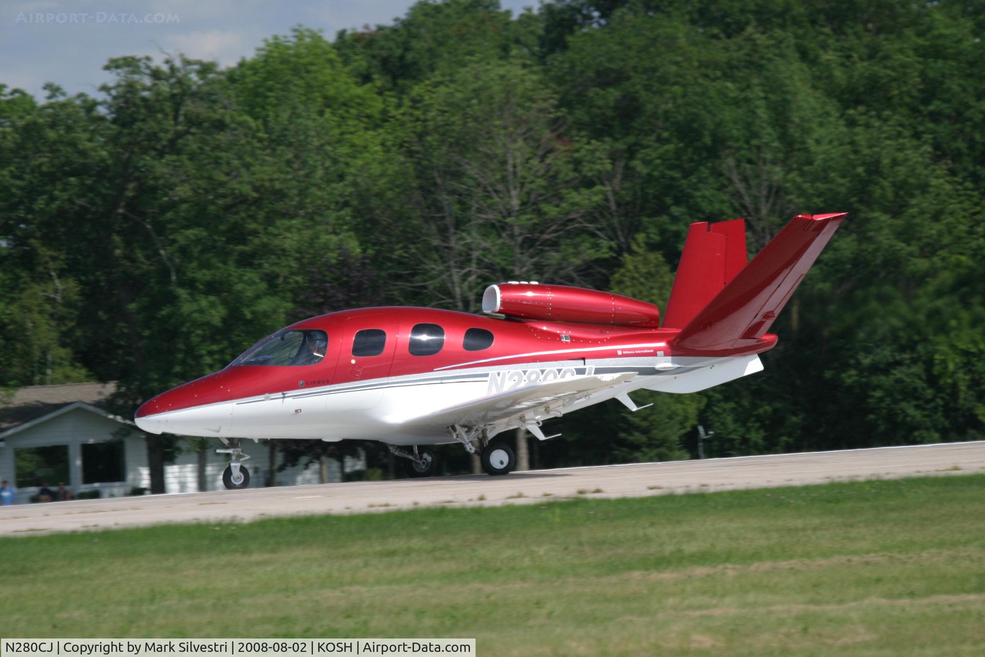 N280CJ, 2008 Cirrus SF50 Vision C/N 0001, Oshkosh 2008