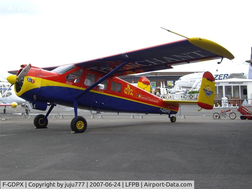 F-GDPX, Max Holste MH-1521M Broussard C/N 170, on display during Le Bourget 2007