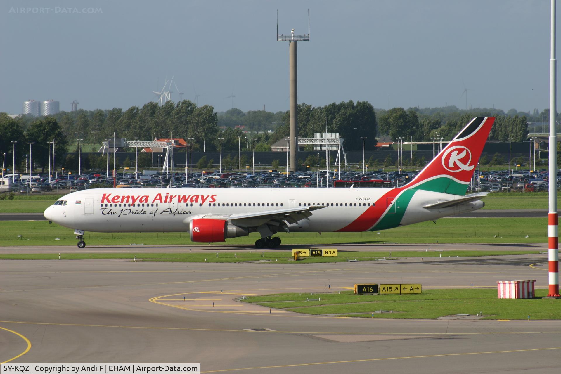 5Y-KQZ, 2001 Boeing 767-36N/ER C/N 30853, 767