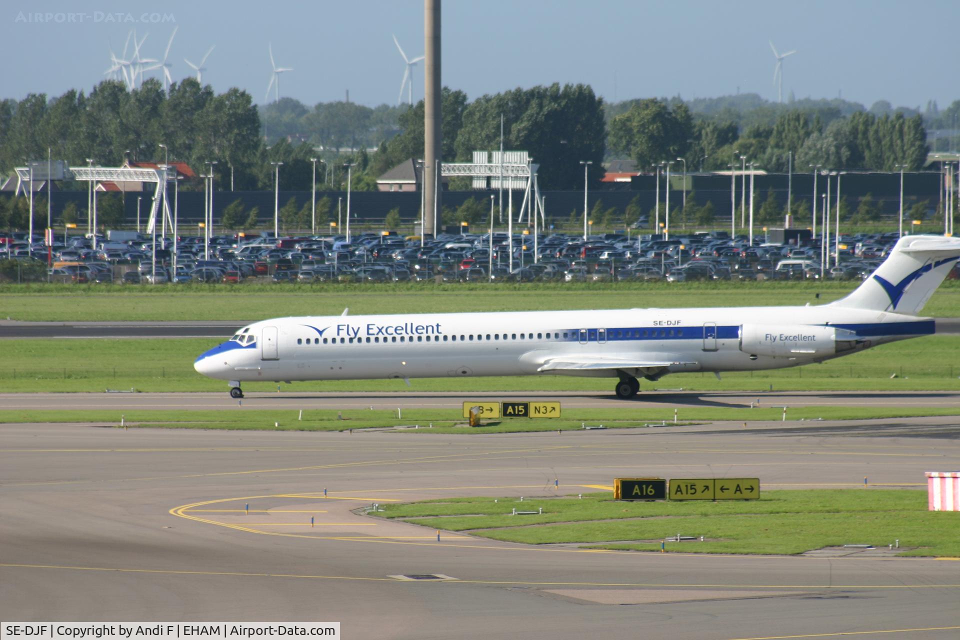 SE-DJF, 1987 McDonnell Douglas MD-83 (DC-9-83) C/N 49568, nice suprice
