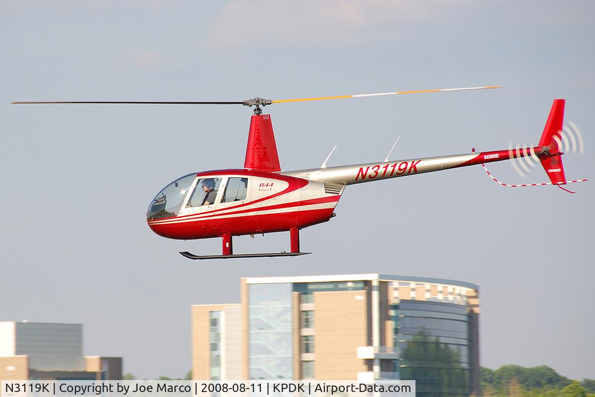 N3119K, 2006 Robinson R44 II C/N 11321, @ PDK
