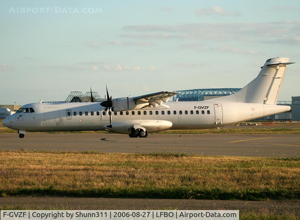 F-GVZF, 1995 ATR 72-212 C/N 461, Rolling to the terminal...