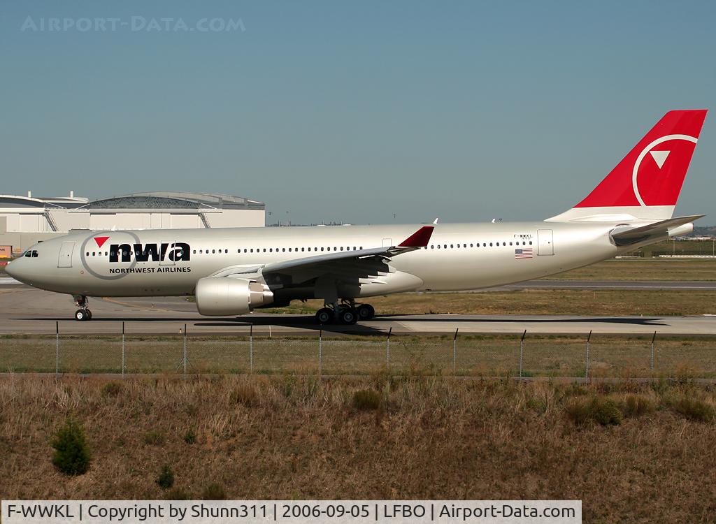 F-WWKL, 2006 Airbus A330-223 C/N 778, C/n 778 - final reg. N860NW