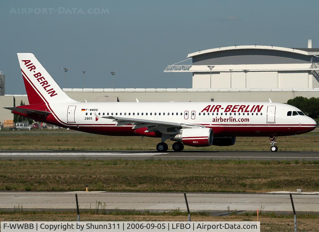 F-WWBB, 2006 Airbus A320-214 C/N 2865, C/n 2865 - Next reg. D-ADBJ