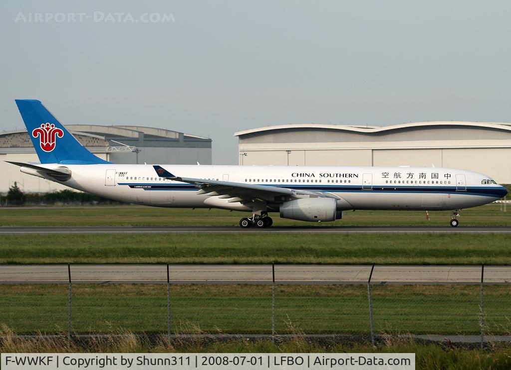 F-WWKF, 2008 Airbus A330-343E C/N 935, C/n 935 - Next reg. B-6112