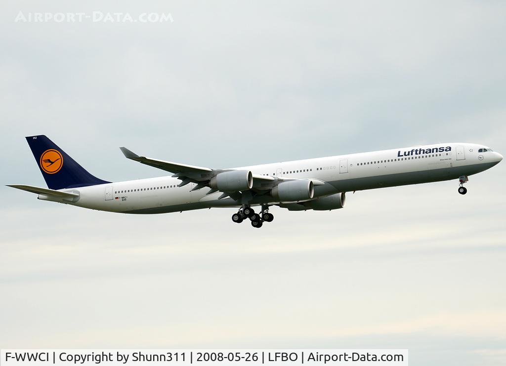 F-WWCI, 2005 Airbus A340-642 C/N 639, C/n 848 - Next reg. D-AIHJ