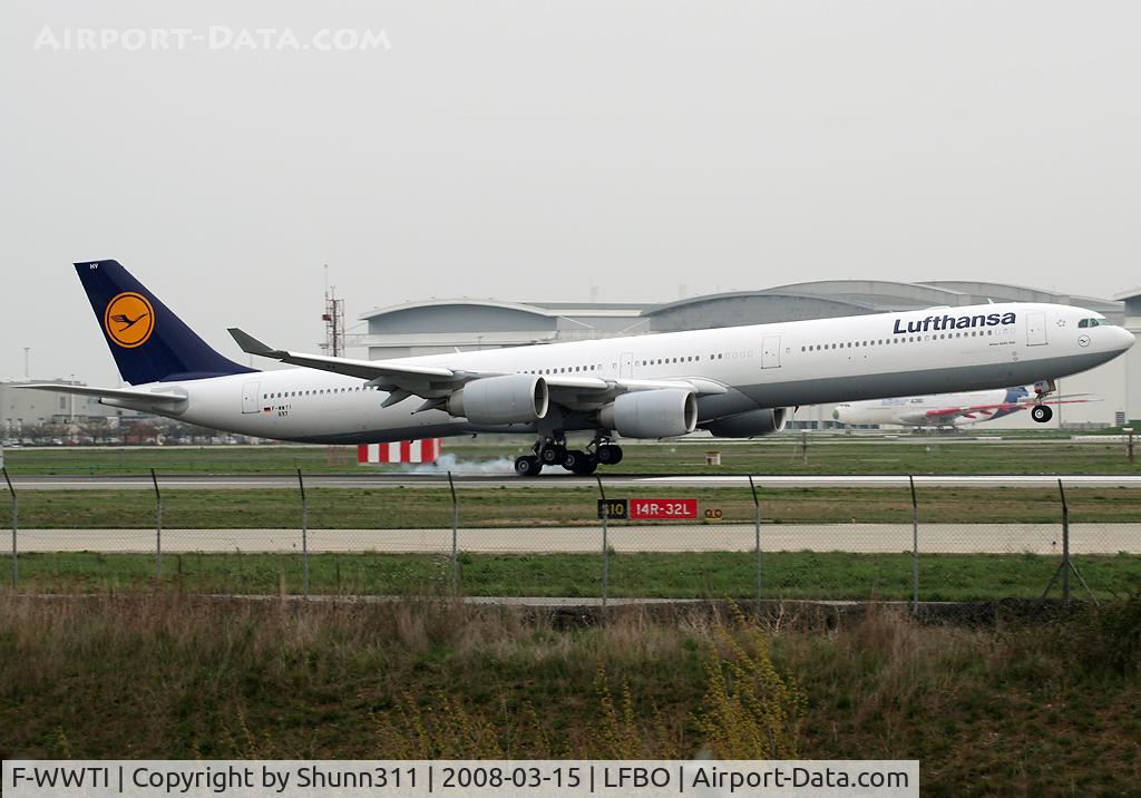 F-WWTI, 2002 Airbus A340-541 C/N 457, C/n 0897 - Next reg. D-AIHV