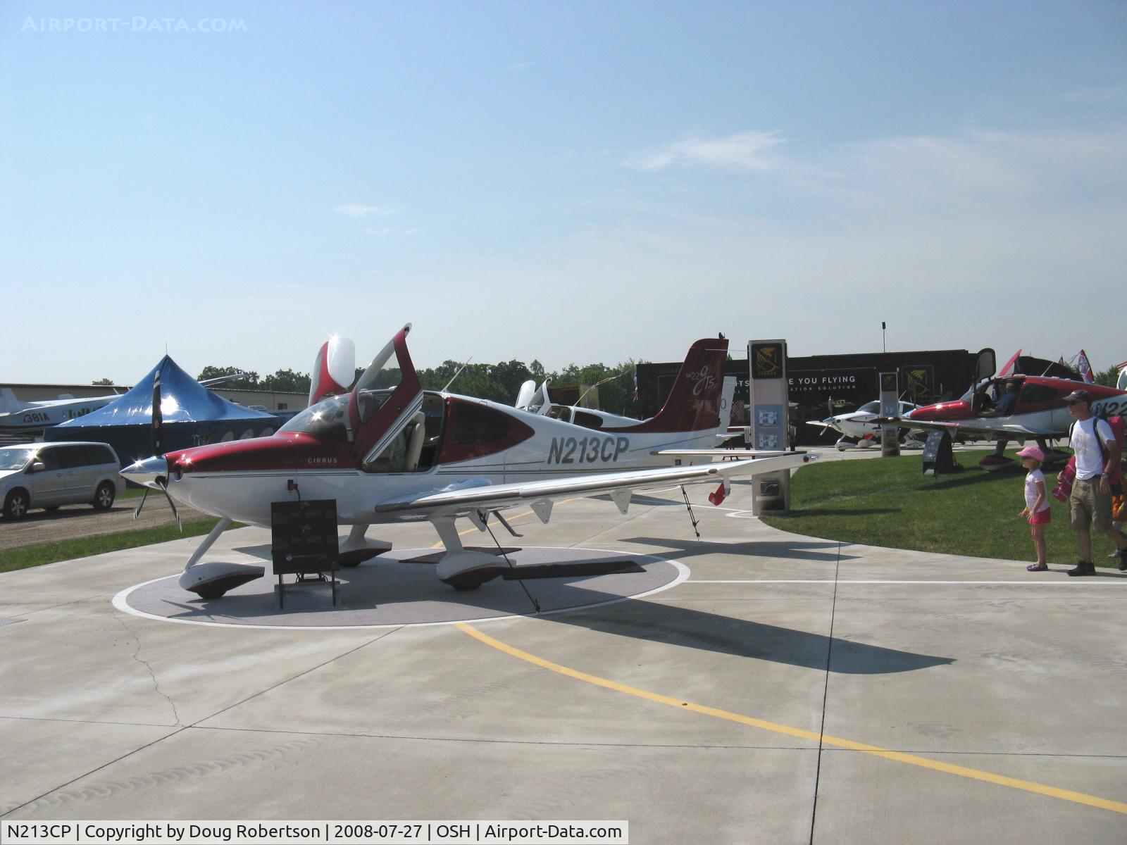N213CP, 2008 Cirrus SR22 GTS C/N 3142, 2008 Cirrus Design Corp. SR22 GTS, Continental IO-550-N 310 Hp