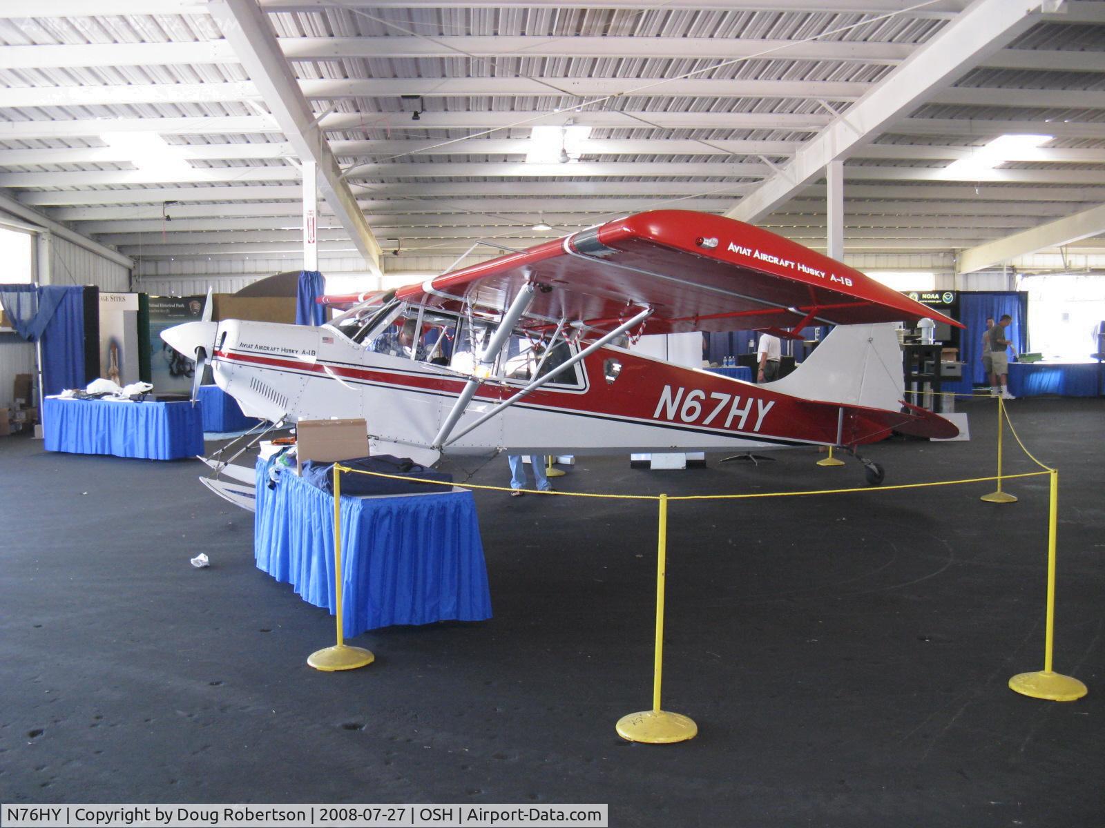 N76HY, 2000 Aviat A-1B Husky C/N 2076, 2000 Aviat A-1B HUSKY, Lycoming O&VO-360 180 Hp
