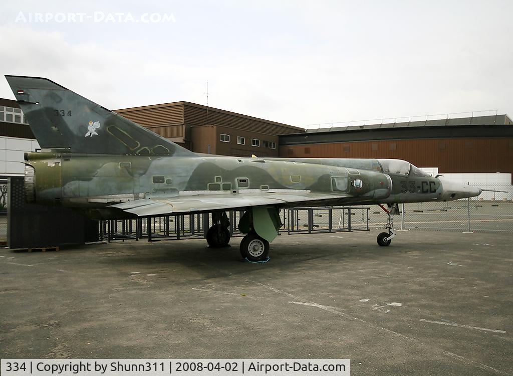 334, Dassault Mirage IIIR C/N 334, S/n 334 - Preserved outside Le Bourget Museum - Ex. French Air Force