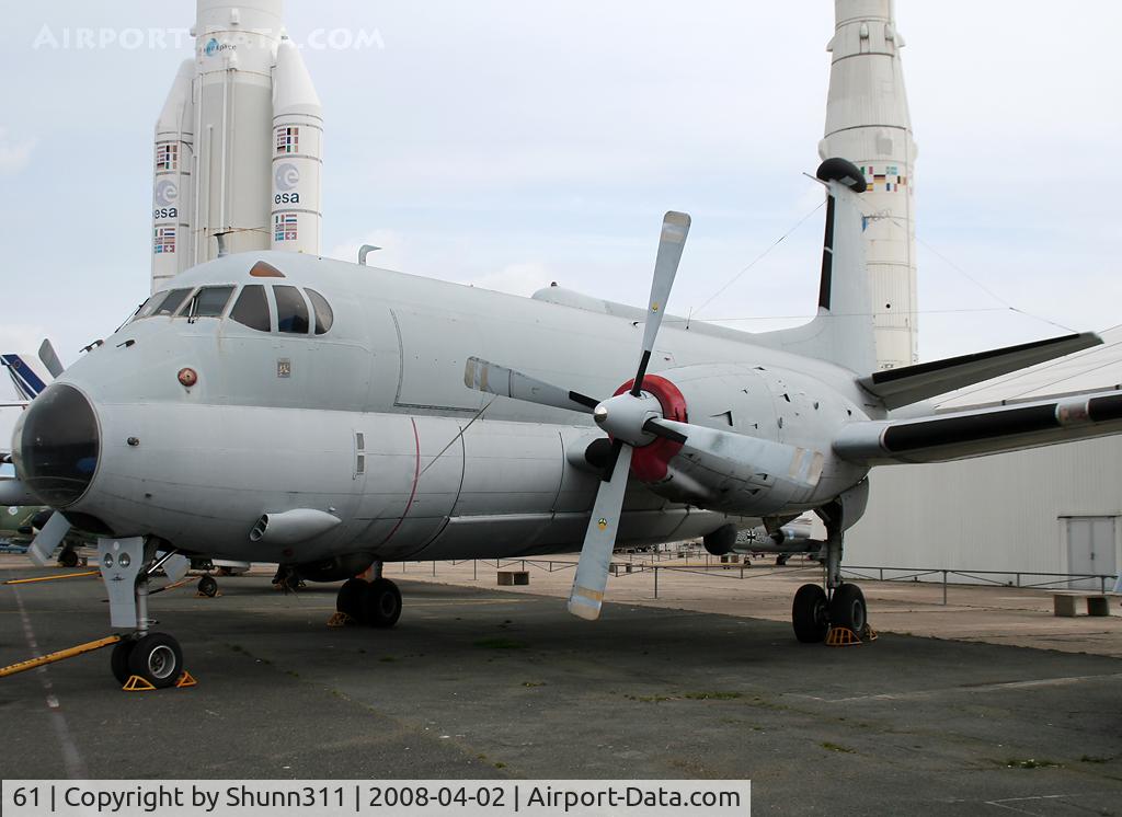 61, Breguet 1150 Atlantic C/N 61, Preserved inside Le Bourget Museum