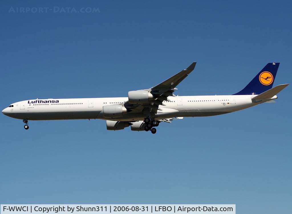 F-WWCI, 2005 Airbus A340-642 C/N 639, C/n 762 - Next reg. D-AIHM