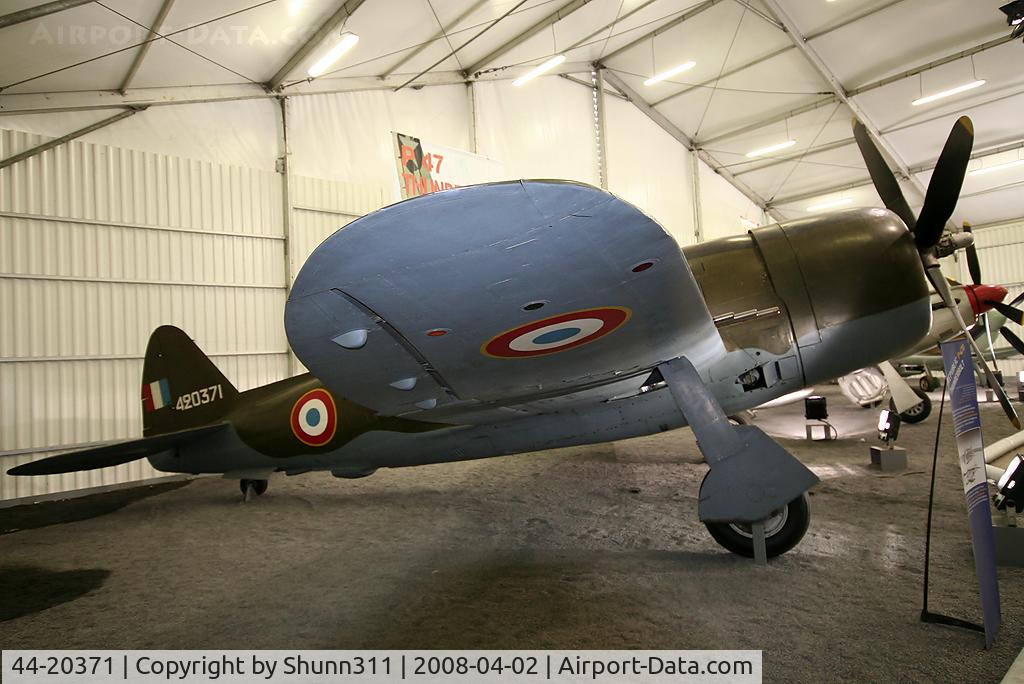 44-20371, 1942 Republic P-47D Thunderbolt C/N Not found 44-20371, S/n 44-20371 - Preserved in Le Bourget Museum