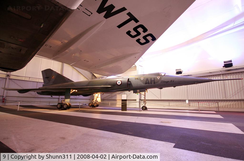 9, Dassault Mirage IVA C/N 9, S/n 9 - Preserved in Le Bourget Museum