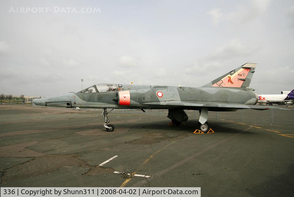 336, Dassault Mirage IIIR C/N 336, S/n 336 - Preserved in Le Bourget Museum