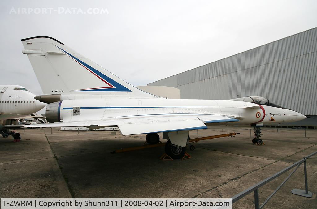 F-ZWRM, Dassault Super Mirage 4000 C/N 01, S/n 01 - Preserved in Le Bourget Museum