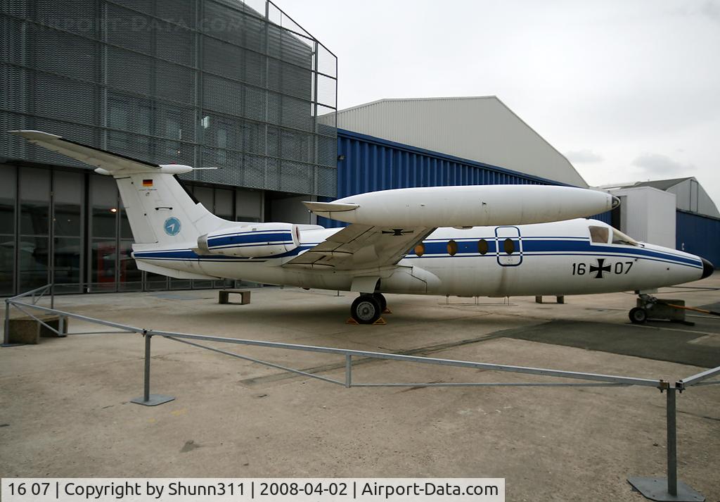 16 07, Hamburger Flugzeugbau HFB-320 Hansa Jet C/N 1024, S/n 1024 - Preserved in Le Bourget Museum