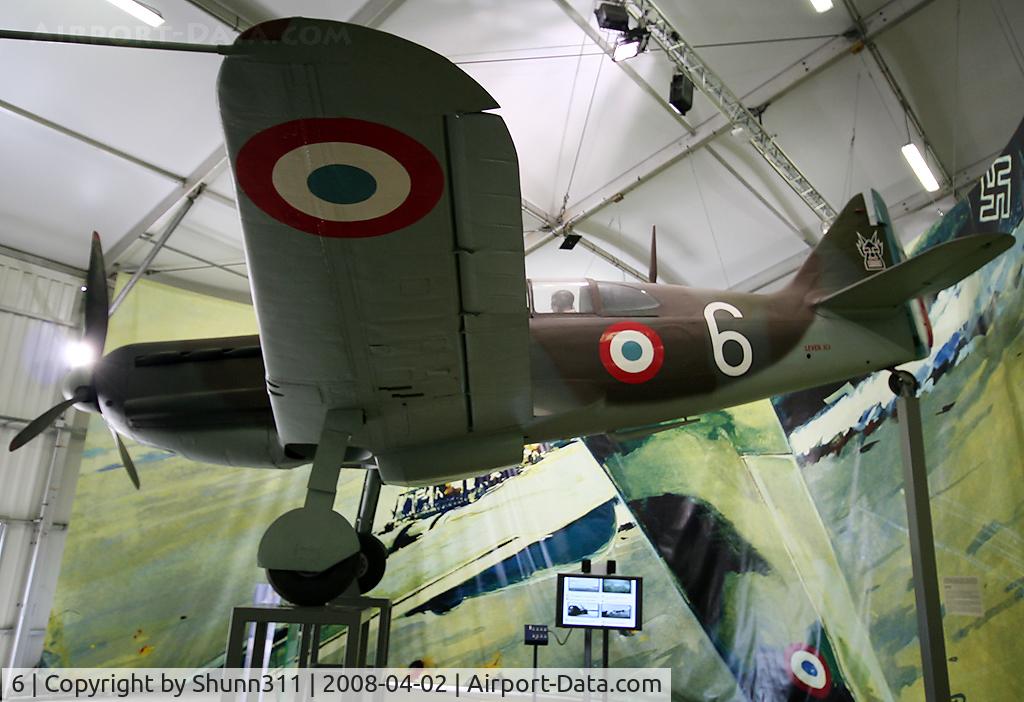 6, Dewoitine D.520 C/N 862, S/n 862 - Preserved in Le Bourget Museum...